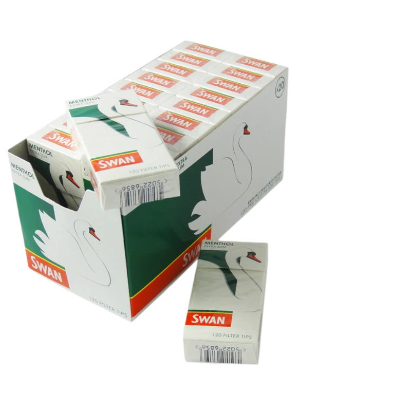 SWAN EXTRA SLIM TIPS WITH MENTHOL | (20 pack)