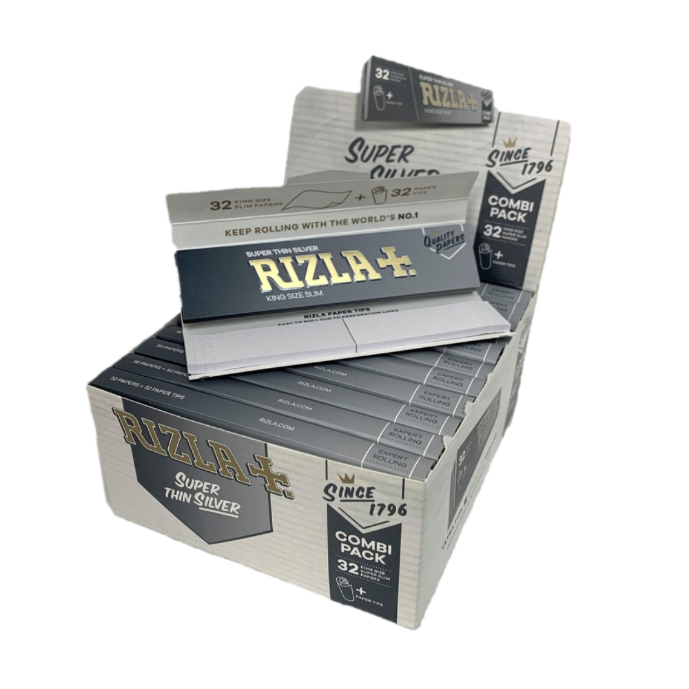 RIZLA KING SIZE SILVER | (50 pack)