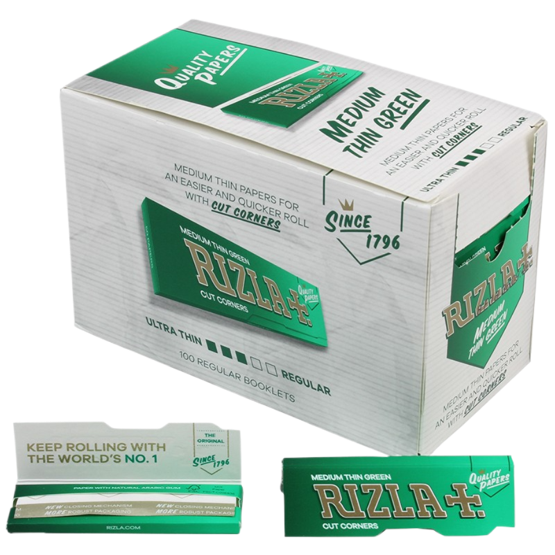 RIZLA GREEN STANDARD | (100 pack)
